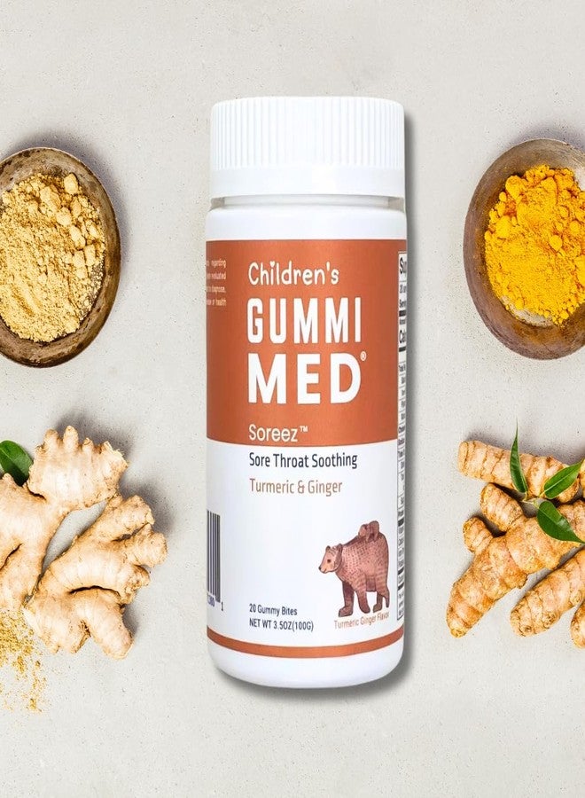 SGC GummiMED Children’s Soreez – Sore Throat Relief Gummies | Fast, Natural Soothing for Kids | Turmeric & Ginger | No Artificial Flavors | Plant-Based - Image 2